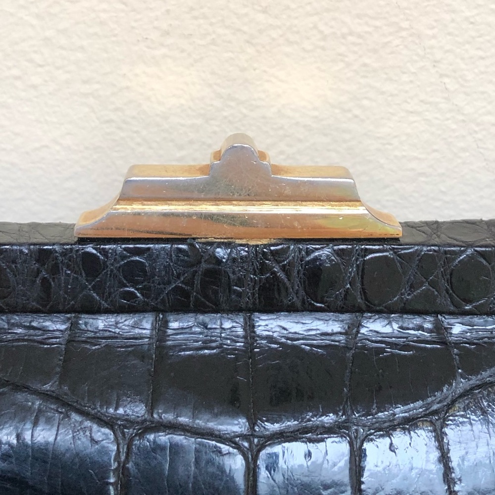 🐊 Saks vintage (genuine) alligator skin bag 🐊 - Picture 4 of 16